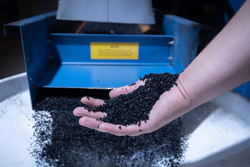 Granulă de Cauciuc 1-4 mm